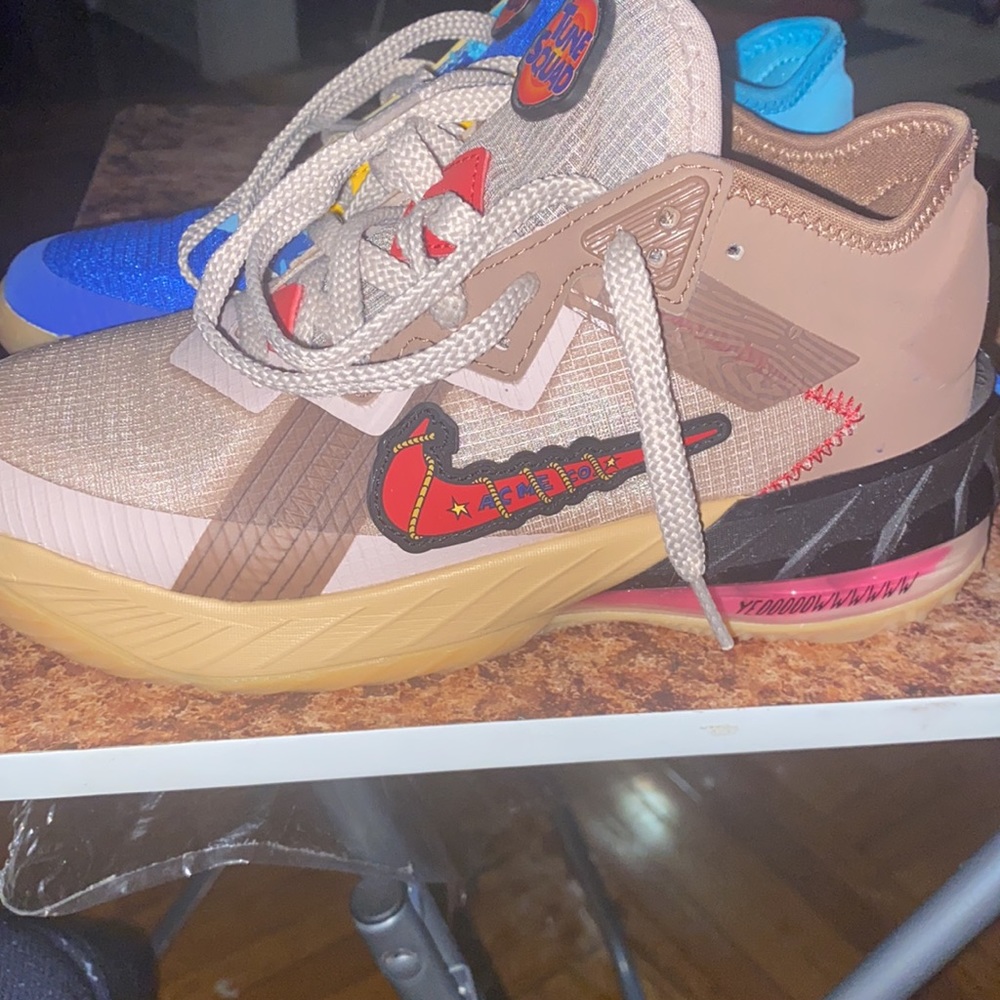 Nike LeBron 18 Low Space Jam Wile E Coyote Roadrunner Multicolor